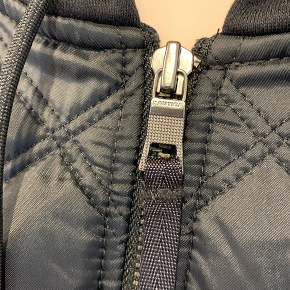 Nautical True Black Modern Tech Zip Jacket Hoodie - Picture 5 of 6